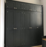 ^5 Door Hall Coat & Shoe Storage Cupboard with Extra Top Storage (35 cm deep)