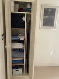^Ironing Board and Hoover, Laundry, Kitchen, Utility, Hall Storage Cupboard (45 cm and 50 cm deep) ALL SIZE VARIATIONS - OPTION 1