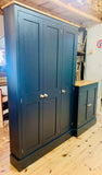^SHALLOW 5 Door Coat and Shoe Storage Combination Cupboard - OPTION 1