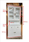 *2 Door Glazed Dresser - various sizes