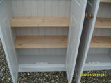 ^4 Door Hall Coat & Shoe or Toys Storage Cupboard with Hooks and Shelves (40 cm deep) OPTION 1