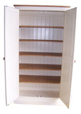^FULLY SHELVED 90 cm wide - Hall, Utility Room, Cloak Room, Toys Storage Cupboard (35 cm deep)