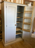 15c. ^150 cm Medium Height Storage Cupboard  - Optional Spice Rack (40 cm deep) 📢 ADD TO CART to UNLOCK TODAYS DEAL
