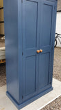 ^2 door Hallway, Utility, Cloak Room Storage Cupboard with Coat Hooks and 3 Shelves with EXTRA STORAGE TOP BOX (35 cm deep)