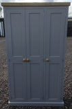 ^3 Door Hall, Utility Room, Toys, Cloak Room Coat & Shoe with Extra Top Box Storage Cupboard (40 cm deep)