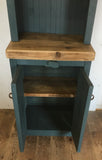 z**IN STOCK**BESPOKE Rustic Reclaimed Timber Painted Kitchen Dresser, Utility Cupboard