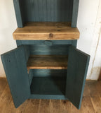 z**IN STOCK**BESPOKE Rustic Reclaimed Timber Painted Kitchen Dresser, Utility Cupboard