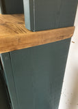 z**IN STOCK**BESPOKE Rustic Reclaimed Timber Painted Kitchen Dresser, Utility Cupboard