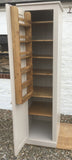 ^Kitchen Unit Larder Pantry Cupboard with Spice Rack - Full Length Door - Narrow - (60 cm deep)