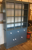 *Display Storage Cabinet with 3 Drawers, 3 Doors and Adjustable Shelves (3 or 12 individual display sections)