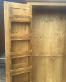 90c. ^ 90 cm wide Tall 2 Door Larder Pantry Cupboard with Spice Racks 📢 ADD TO CART to UNLOCK TODAYS DEAL