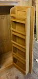 12c. ^122 cm High - Low Larder Pantry Storage Cupboard with Spice Rack (40 cm deep) 📢 ADD TO CART to UNLOCK TODAYS DEAL