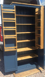 ^Kitchen Larder Pantry Cupboard (40 cm or 50 cm Deep) - Fully Shelved with Spice Racks - ALL SIZE VARIATIONS
