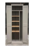 ^Ironing Board and Hoover, Laundry, Kitchen, Utility, Hall Storage Cupboard (45 cm and 50 cm deep) ALL SIZE VARIATIONS - OPTION 1