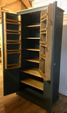*Kitchen Larder Pantry Cupboard (50 cm Deep) - Fully Shelved with Spice Racks ALL SIZE VARIATIONS