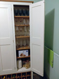 ^3 Door Kitchen Larder Pantry with 18 Bottle Wine Rack and Spice Racks (40 cm or 50 cm deep)