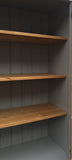 ^Housekeepers 2 Door with 2 over 2 Base Storage Cupboard (40 cm deep) NO Spice Racks
