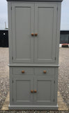 ^Housekeepers 2 Door with 2 over 2 Base Storage Cupboard (40 cm deep) NO Spice Racks