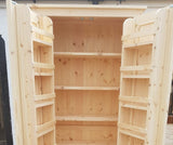 12c. ^122 cm High - Low Larder Pantry Storage Cupboard with Spice Rack (40 cm deep) 📢 ADD TO CART to UNLOCK TODAYS DEAL