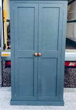 ^FULLY SHELVED 80 cm wide - Hall, Utility Room, Cloak Room, Laundry, Toys Storage Cupboard (35 cm deep)