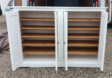 15c. ^150 cm Medium Height Storage Cupboard  - Optional Spice Rack (40 cm deep) 📢 ADD TO CART to UNLOCK TODAYS DEAL
