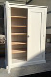 15c. ^150 cm Medium Height Storage Cupboard  - Optional Spice Rack (40 cm deep) 📢 ADD TO CART to UNLOCK TODAYS DEAL