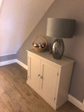 ^Shaker Style 2 Door Low Hallway Cupboard - to match our Tall Hall Cupboard (35 cm deep)