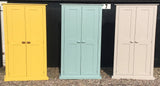90c. ^ 90 cm wide Tall 2 Door Larder Pantry Cupboard with Spice Racks 📢 ADD TO CART to UNLOCK TODAYS DEAL