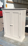 ^Shaker Style Low 2 Door Hallway Shoe Cupboard - to match our Tall Hall Cupboard (40 cm deep)