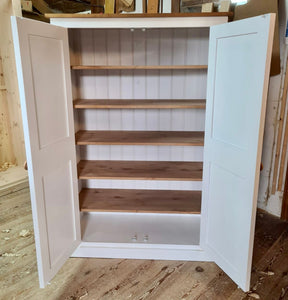 *150 cm Medium Height Storage Cupboard for Hallway/Kitchen Utility Room (40 cm deep)