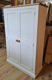 15a. ^150 cm Medium Height 2 door Storage Cupboard with Hooks and Shelves (35 cm deep) 📢 ADD TO CART to UNLOCK TODAYS DEAL
