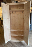No 6. ^NEW PRODUCT 2 door Hallway Storage Cupboard with Coat Hooks and 3 Shelves (35 cm deep) ALL SIZES - Option 5 📢 ADD TO CART to UNLOCK TODAYS DEAL