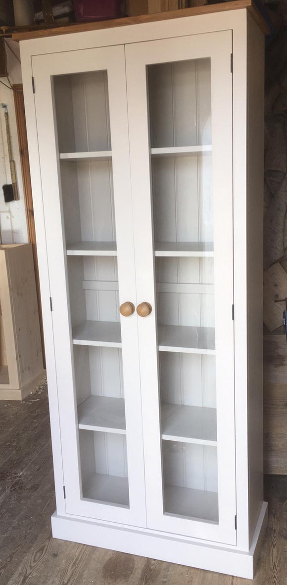 *2 Door Fully Glazed Display Cabinet  - ALL SIZE VARIATIONS