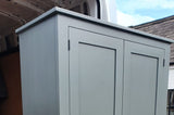 ^Shaker Style Low 2 Door Hallway Shoe Cupboard - to match our Tall Hall Cupboard (40 cm deep)