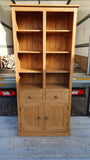 *Display Storage Cabinet with 2 Drawers , 2 Doors and Adjustable Shelves (8 individual display sections)