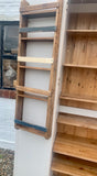 z**IN STOCK**BESPOKE Unique Kitchen Larder Pantry Cupboard with Spice Racks, Reclaimed Timber ONE ONLY