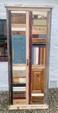 z**IN STOCK**BESPOKE Unique Kitchen Larder Pantry Cupboard with Spice Racks, Reclaimed Timber ONE ONLY