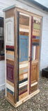 z**IN STOCK**BESPOKE Unique Kitchen Larder Pantry Cupboard with Spice Racks, Reclaimed Timber ONE ONLY