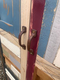 z**IN STOCK**BESPOKE Unique Kitchen Larder Pantry Cupboard with Spice Racks, Reclaimed Timber ONE ONLY