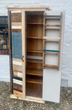 z**IN STOCK**BESPOKE Unique Kitchen Larder Pantry Cupboard with Spice Racks, Reclaimed Timber ONE ONLY
