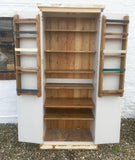 z**IN STOCK**BESPOKE Unique Kitchen Larder Pantry Cupboard with Spice Racks, Reclaimed Timber ONE ONLY