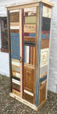 z**IN STOCK**BESPOKE Unique Kitchen Larder Pantry Cupboard with Spice Racks, Reclaimed Timber ONE ONLY