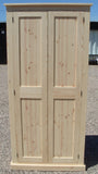 90c. ^ 90 cm wide Tall 2 Door Larder Pantry Cupboard with Spice Racks 📢 ADD TO CART to UNLOCK TODAYS DEAL