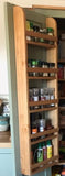 12c. ^122 cm High - Low Larder Pantry Storage Cupboard with Spice Rack (40 cm deep) 📢 ADD TO CART to UNLOCK TODAYS DEAL