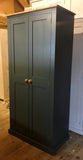 90c. ^ 90 cm wide Tall 2 Door Larder Pantry Cupboard with Spice Racks 📢 ADD TO CART to UNLOCK TODAYS DEAL