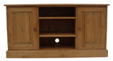 ^Large 2 Door and Open TV Cupboard