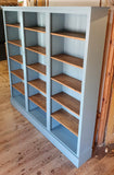 ^Triple Bookcase for Home Office. Dining Room, Hallway Entrance - 2 m wide