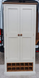 WR12 ^Kitchen Larder Pantry with 12 Bottle Wine Rack and Spice Racks (40 cm or 50 cm deep) ALL COLOURS š¢ ADD TO CART to UNLOCK TODAYS DEAL