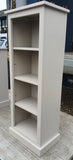 ^Solid Pine Low Bookcase - 48" High with Adjustable Shelves