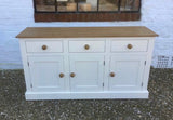 ^3 Door 3 Drawer Open Top Dresser - Available 4' or 5' wide